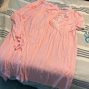 Hospital Gown and Robe Set